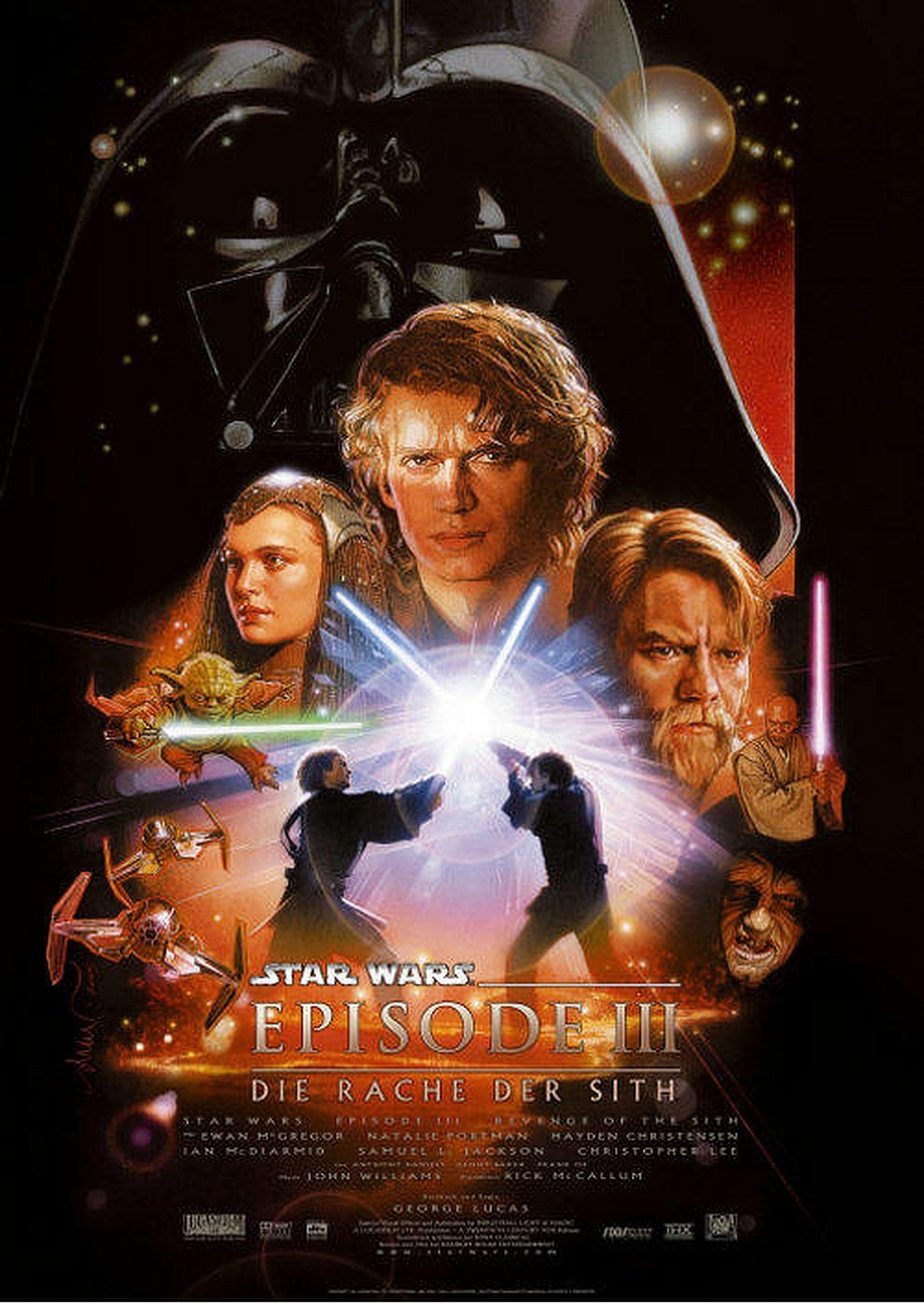 Filmplakat zu Star Wars: Episode III - Die Rache der Sith