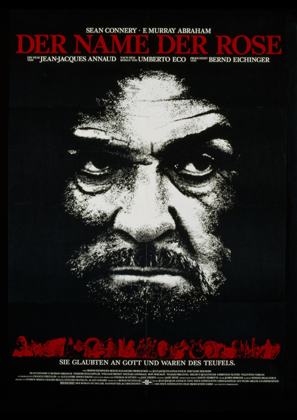 Filmplakat zu Der Name der Rose