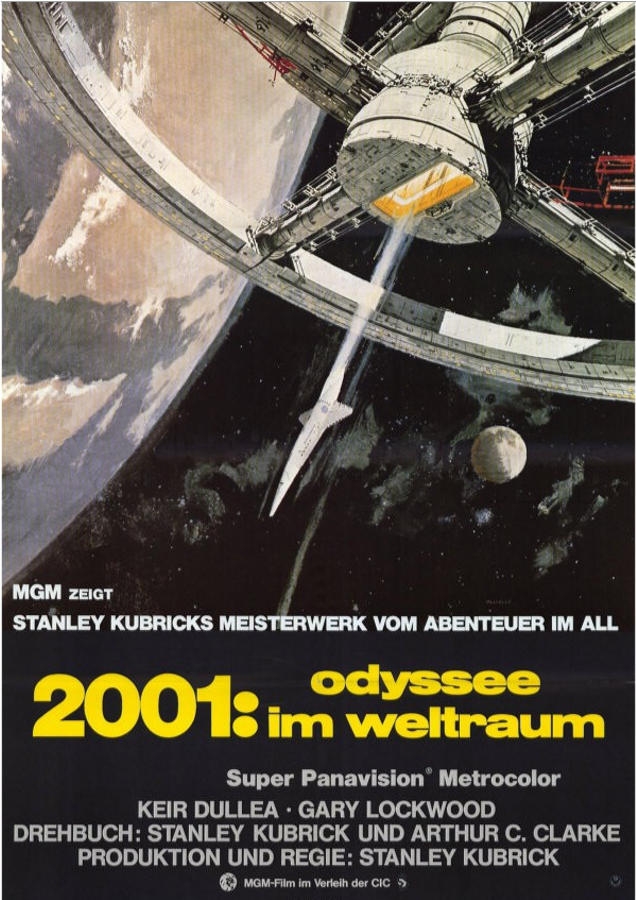 Filmplakat zu 2001: A Space Odyssey