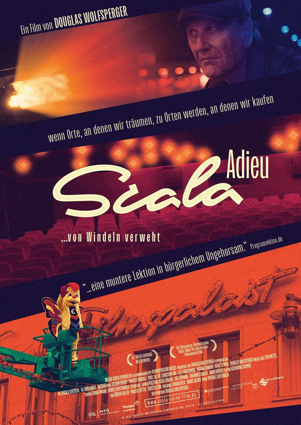 Filmplakat zu Scala Adieu - Von Windeln verweht