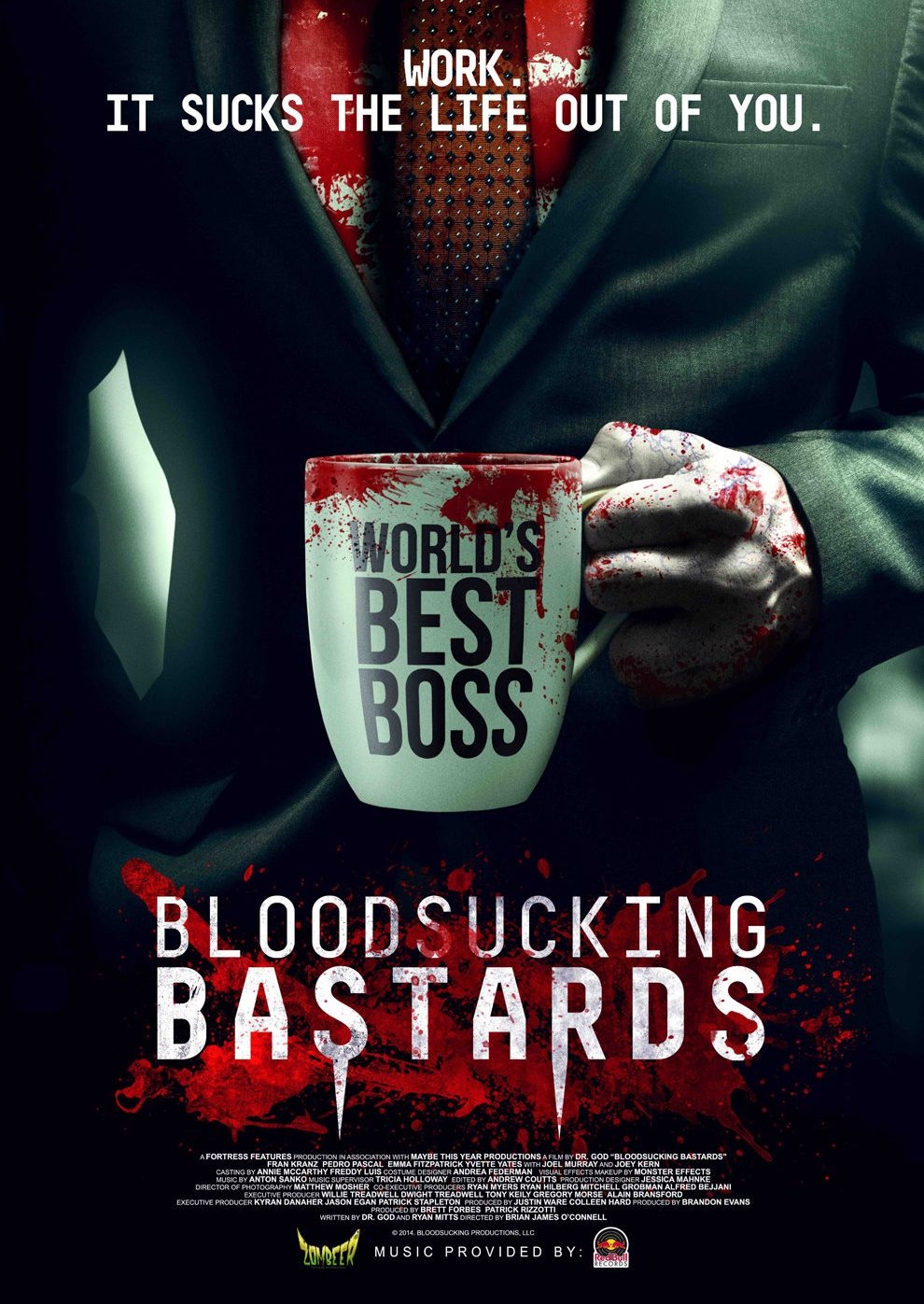 Filmplakat zu Bloodsucking Bastards - Mein Boss ist ein Blutsauger