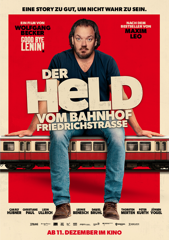 Filmplakat zu Der Held vom Bahnhof Friedrichstraße