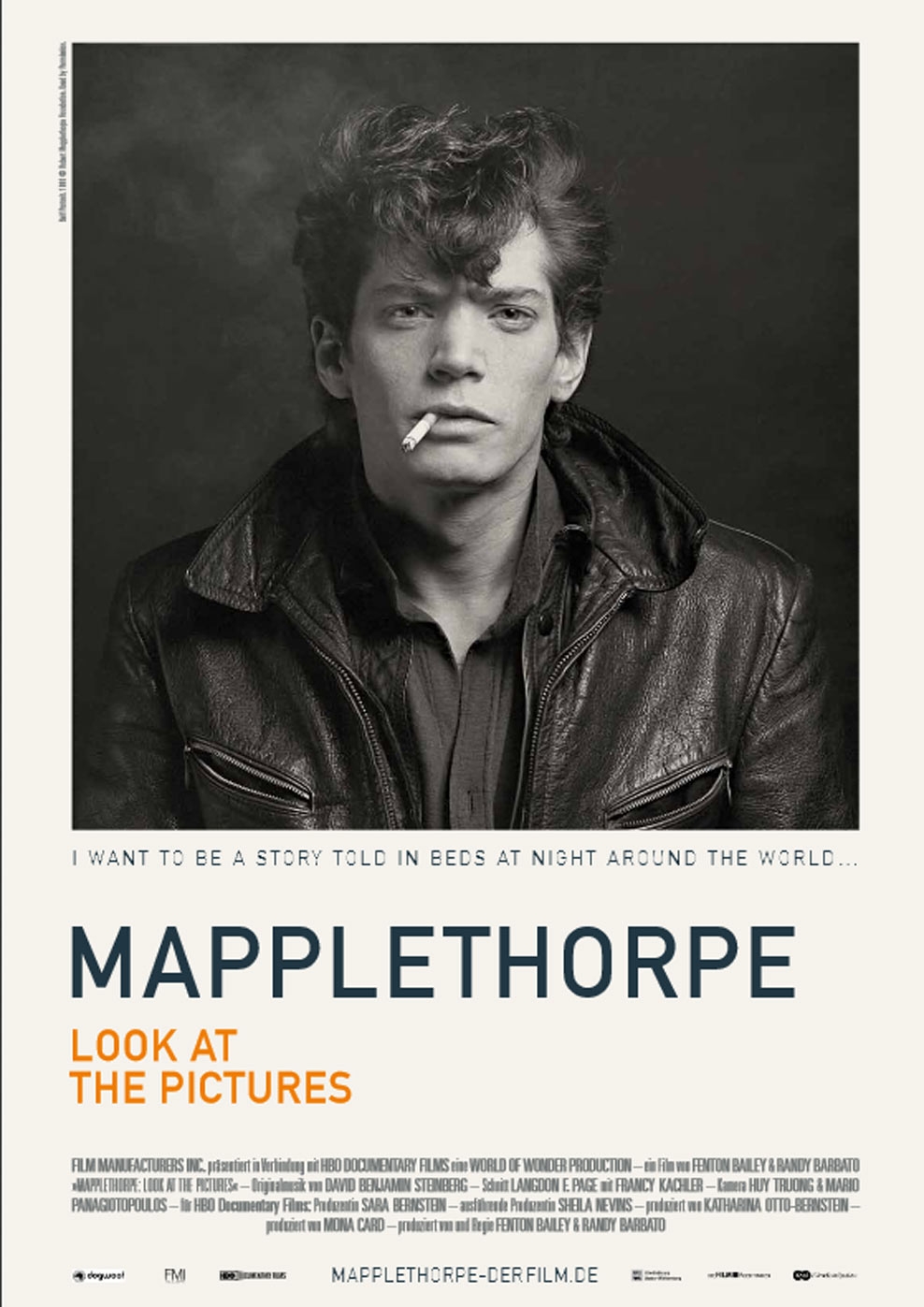 Filmplakat zu Mapplethorpe