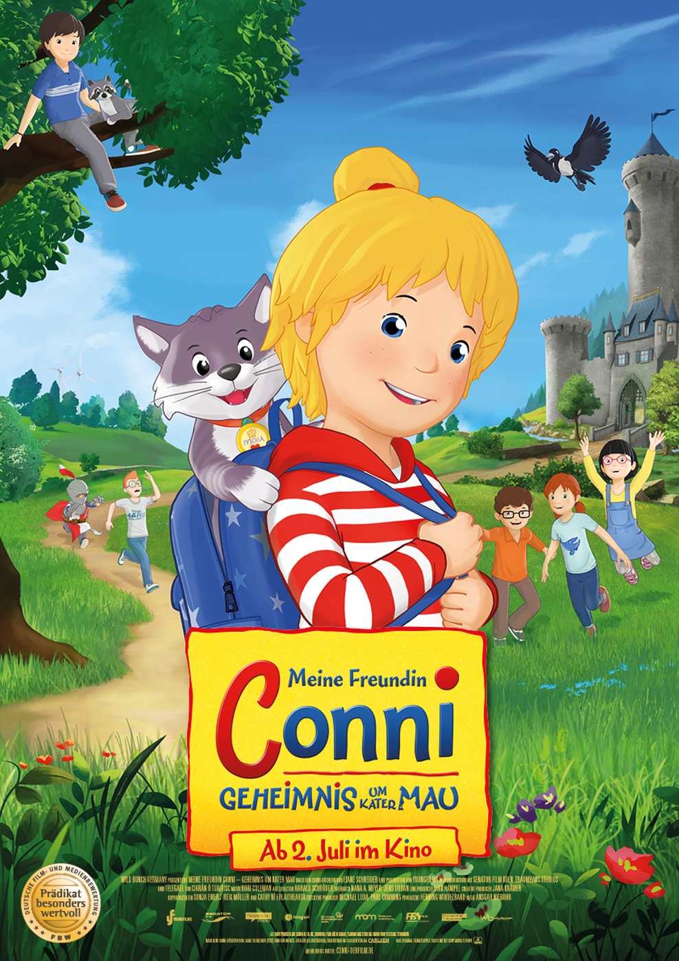 Filmplakat zu Meine Freundin Conni - Geheimnis um Kater Mau