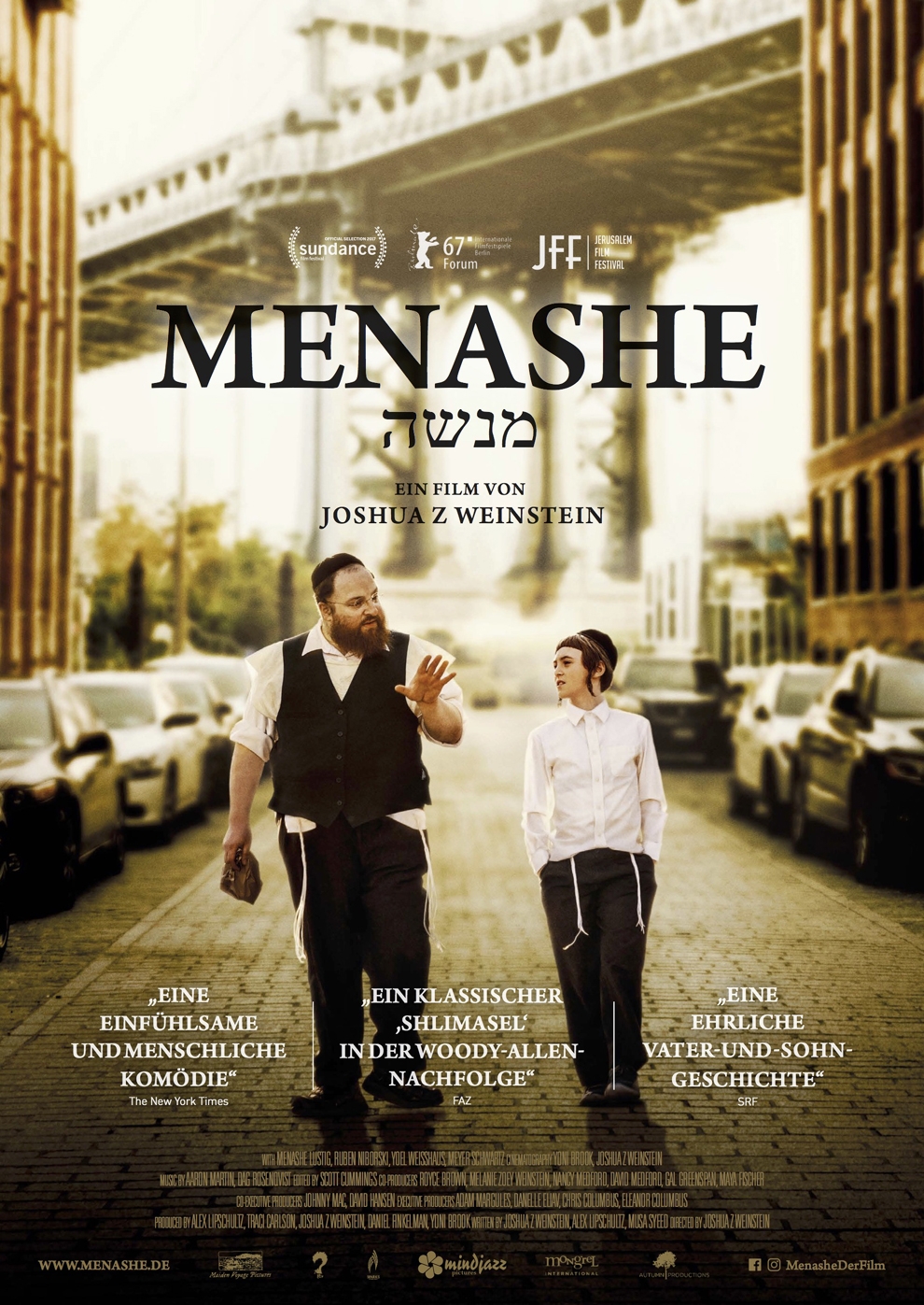 Filmplakat zu Menashe