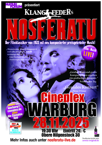 Filmplakat zu Klangfeders Nosferatu