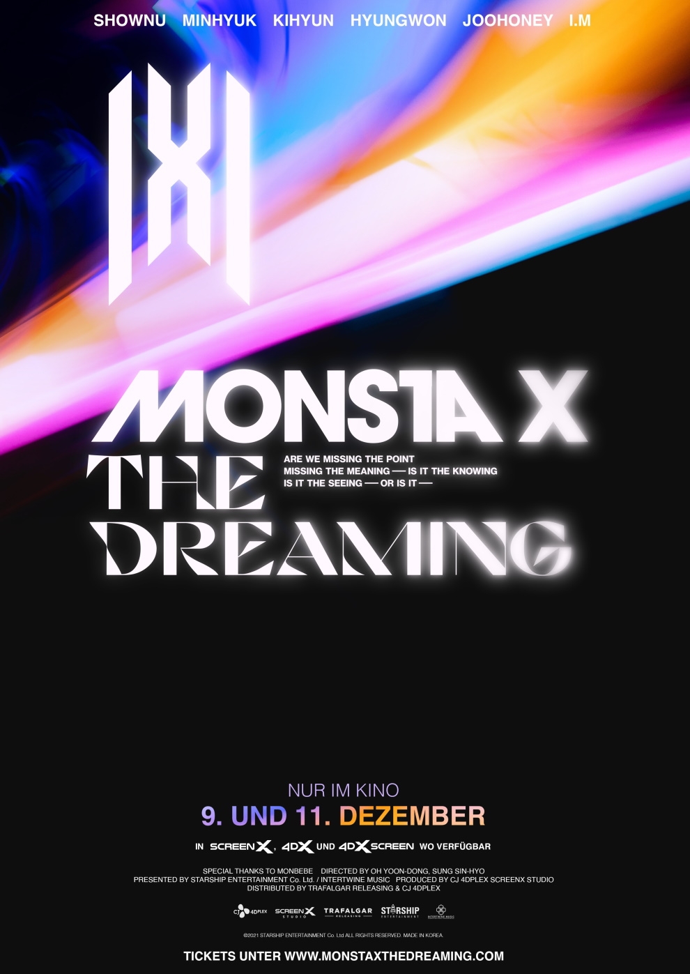 Filmplakat zu Monsta X: The Dreaming