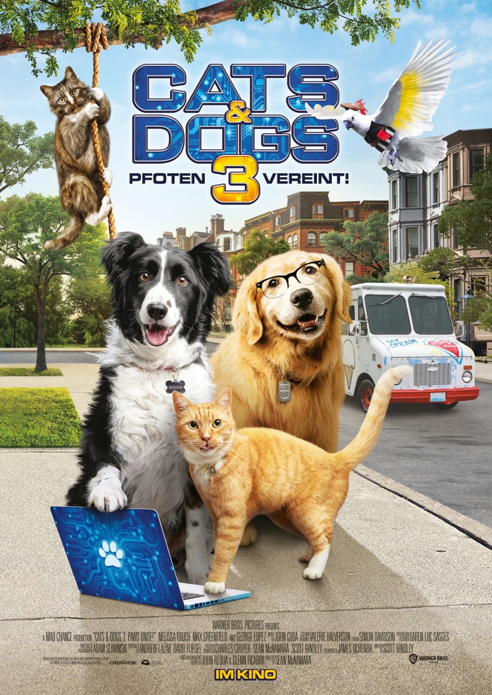 Filmplakat zu Cats & Dogs 3 - Pfoten vereint!