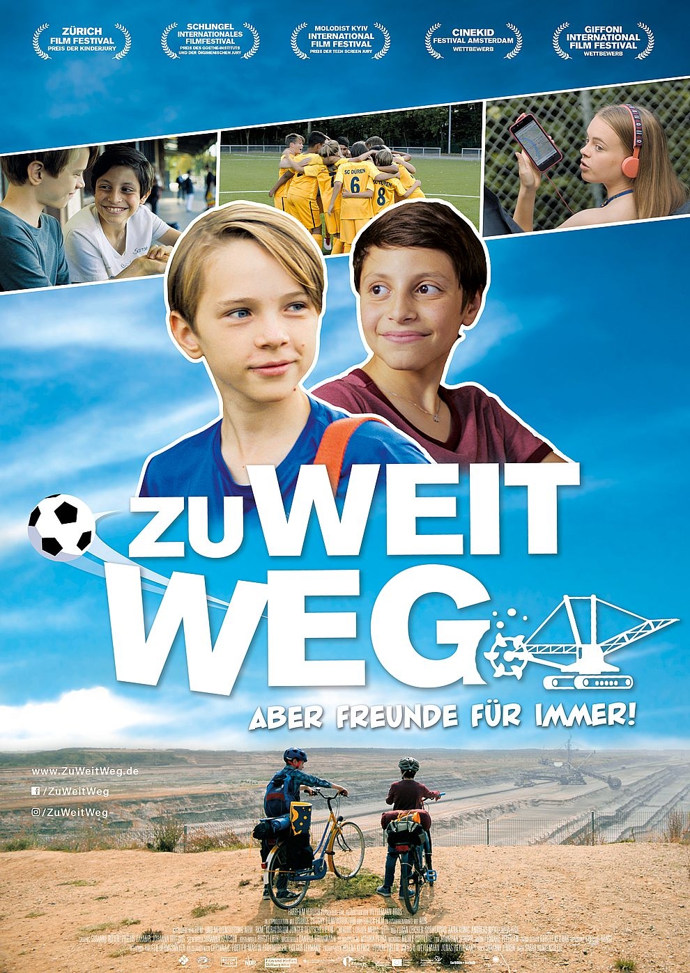 Filmplakat zu Zu weit weg - aber Freunde für immer!