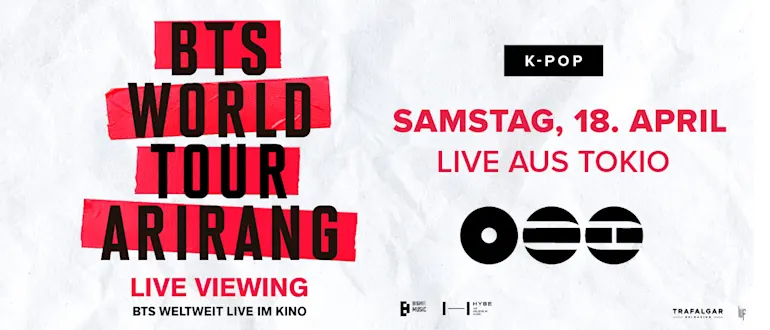 BTS World Tour 'ARIRANG' in Japan: Live Viewing am 18. April