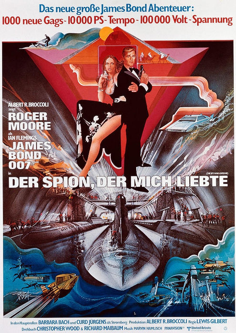 Filmplakat zu James Bond 007: Der Spion, der mich liebte