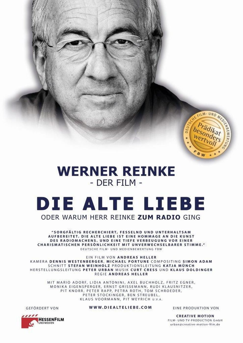 Filmplakat zu Die alte Liebe - Oder warum Herr Reinke zum Radio ging