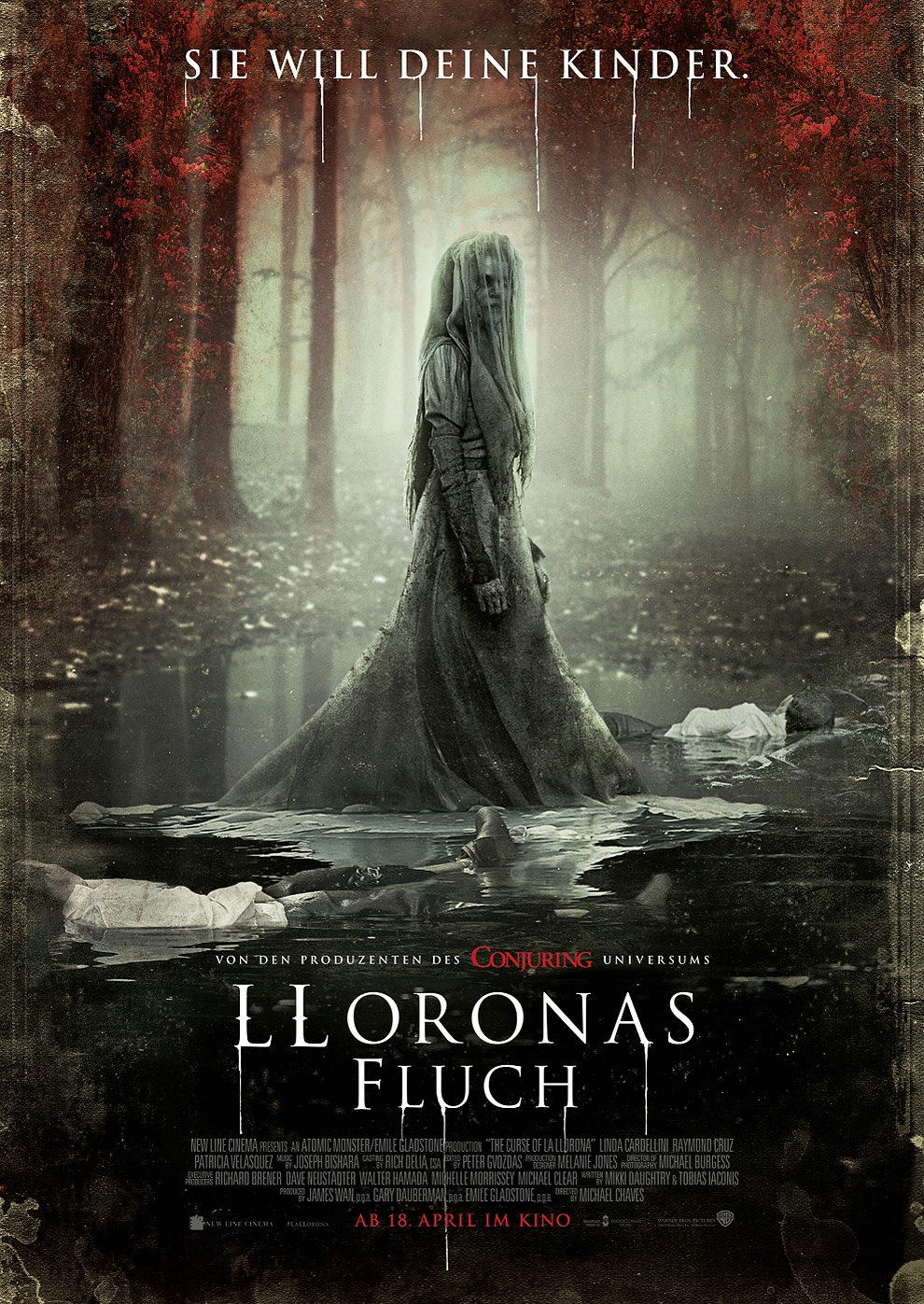 Filmplakat zu Lloronas Fluch