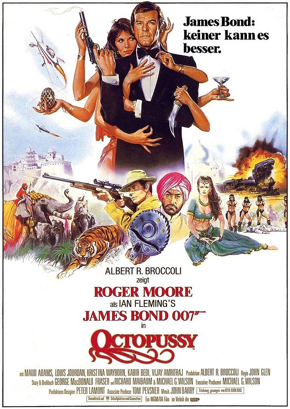 Filmplakat zu James Bond 007 - Octopussy