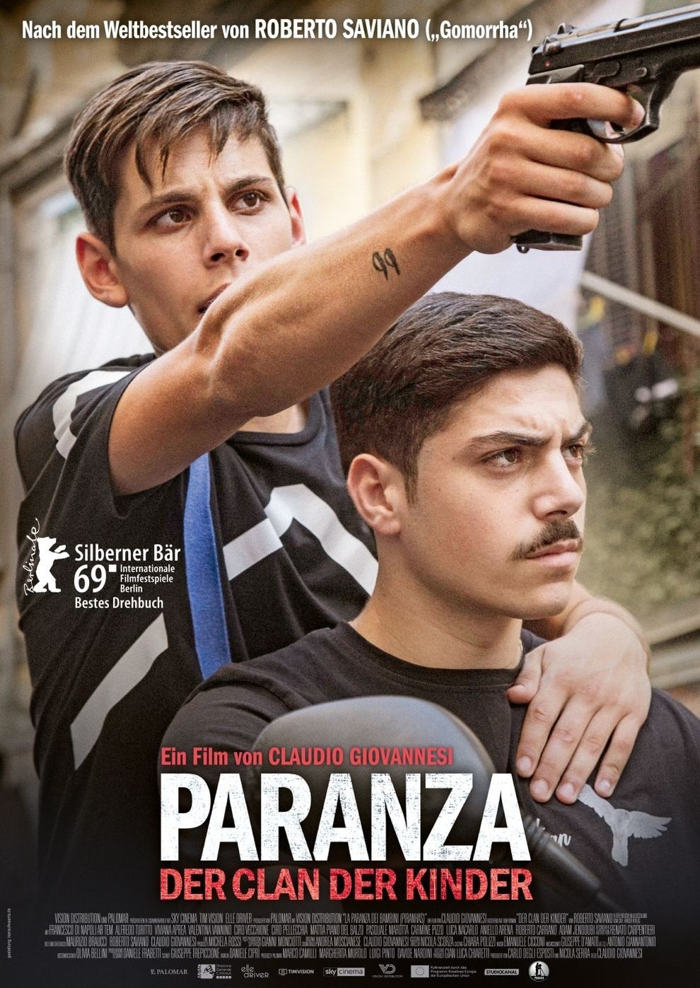 Filmplakat zu Paranza - Der Clan der Kinder