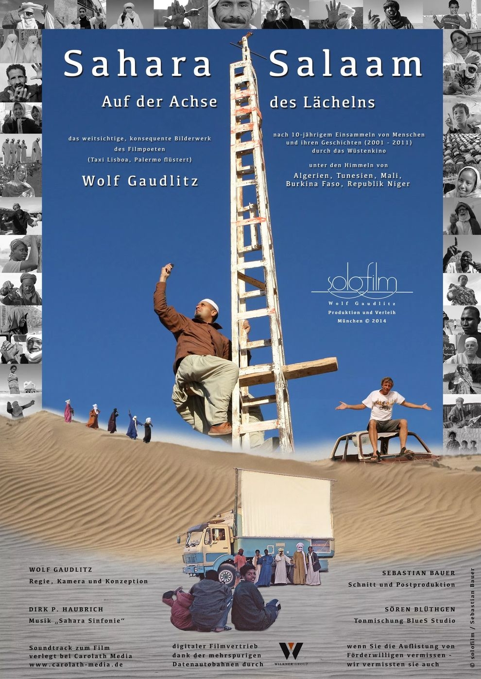 Filmplakat zu Sahara Salaam - Auf der Achse des Lächelns