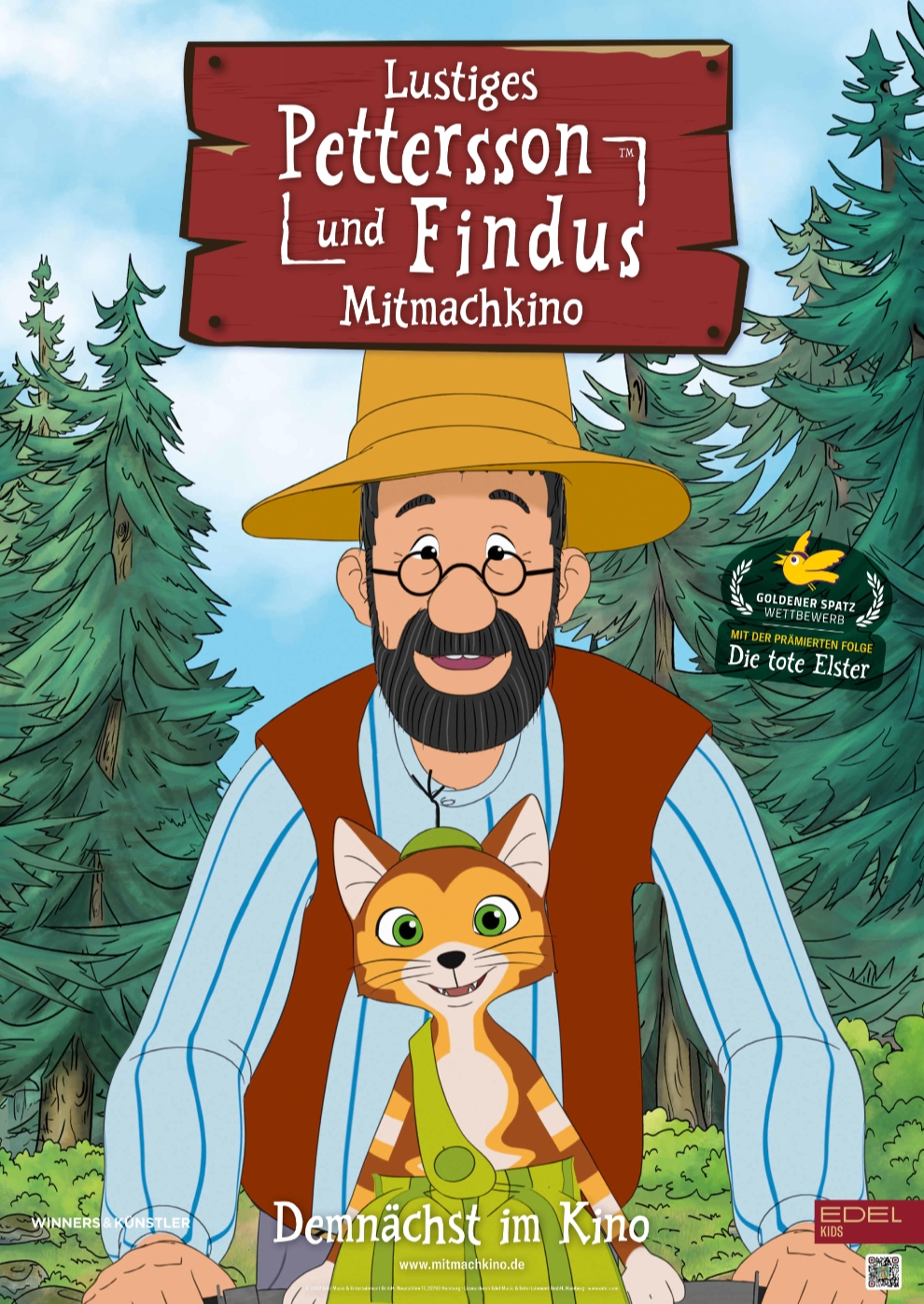 Filmplakat zu Lustiges Pettersson und Findus Mitmachkino