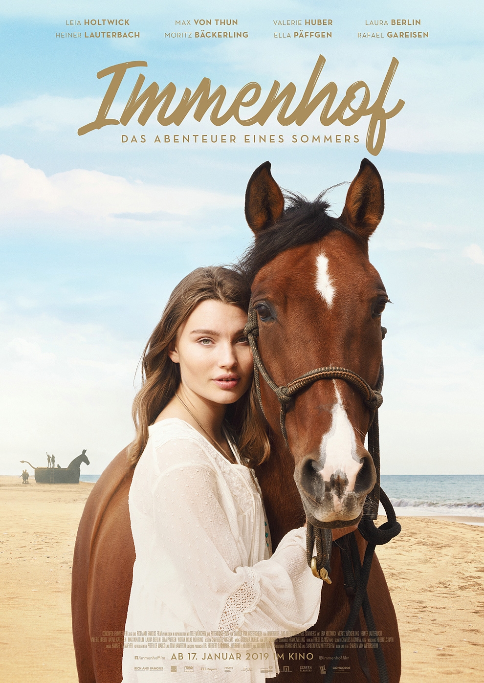 Filmplakat zu Immenhof - Das Abenteuer eines Sommers