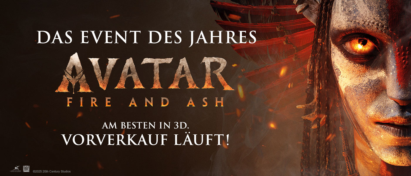 Avatar Fire and Ash Vorverkauf Hinweis