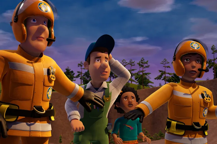 Szenenbild zu Feuerwehrmann Sam - Pontypandys neue Feuerwache