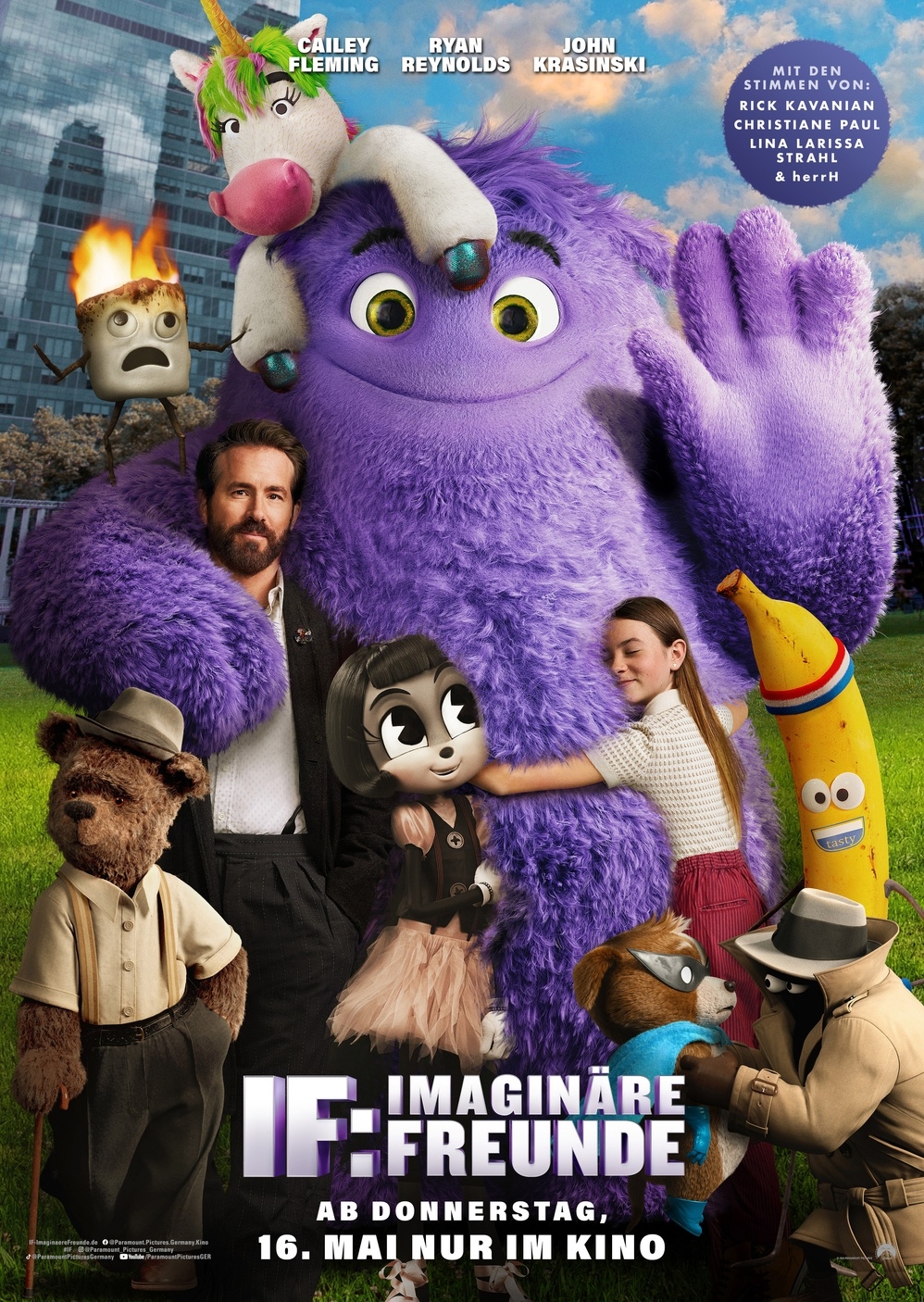 Filmplakat zu IF - Imaginäre Freunde