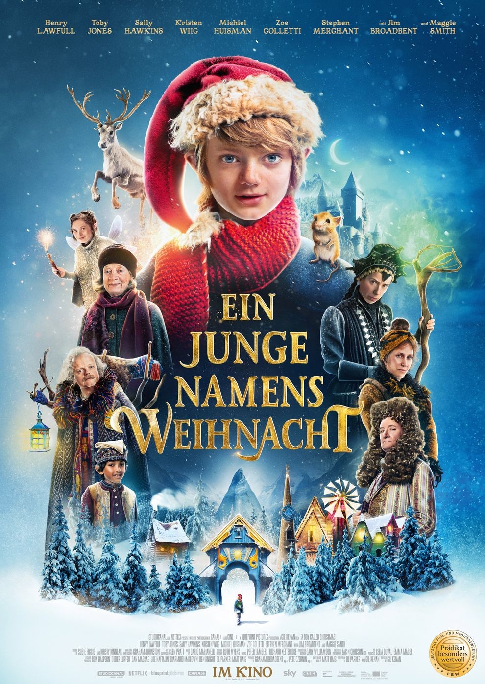 Filmplakat zu Ein Junge Namens Weihnacht