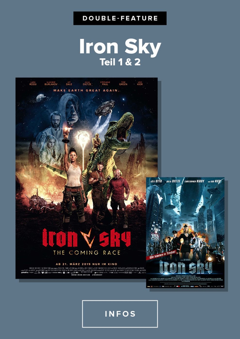 Filmplakat zu Iron Sky Doppel