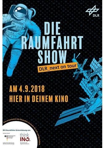 Filmplakat zu DLR - Die Raumfahrt Show live im Kino