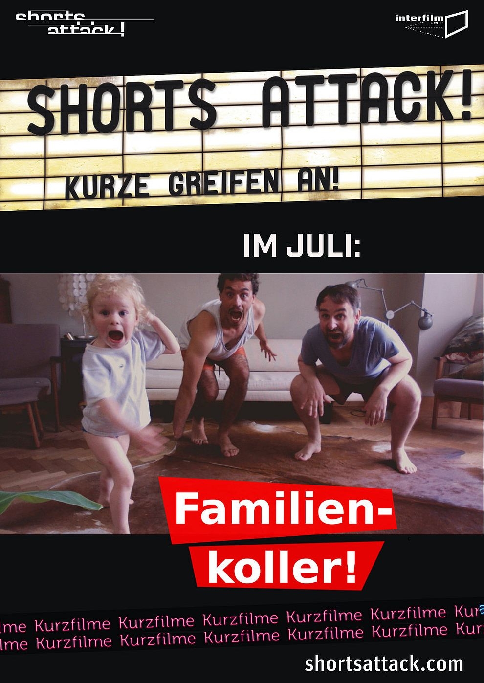 Filmplakat zu Shorts Attack: Familienkoller 2019