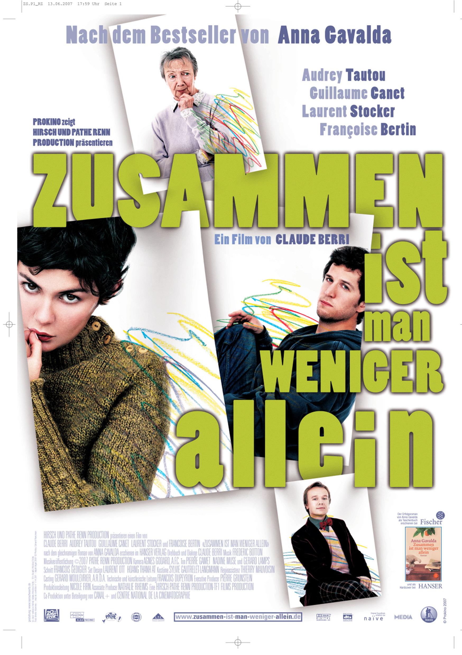 Filmplakat zu Zusammen ist man weniger allein