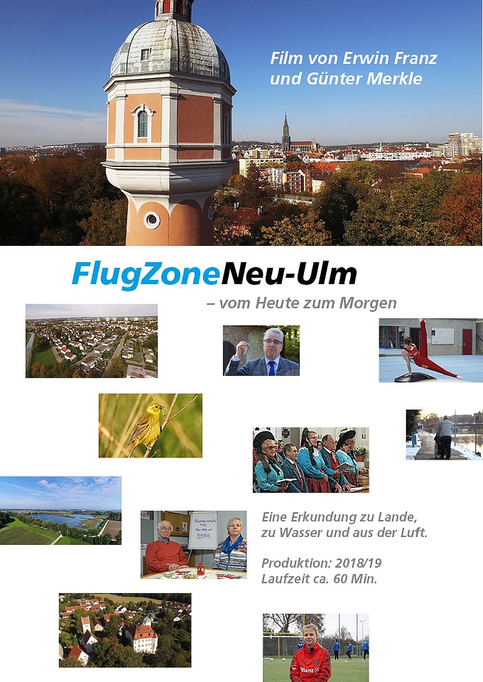 Filmplakat zu Flugzone Neu-Ulm - vom Heute zum Morgen