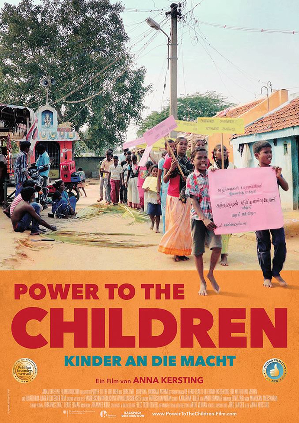 Filmplakat zu Power to the Children - Kinder an die Macht