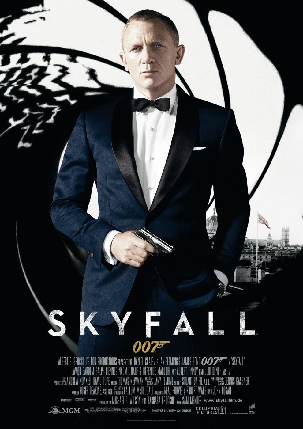 Filmplakat zu James Bond 007: Skyfall