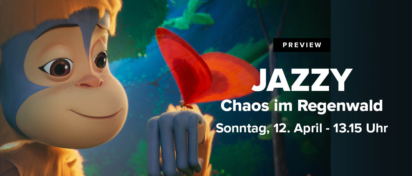 Preview Jazzy, Chaos im Regenwald am 12. April um 13.15 Uhr