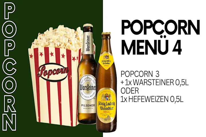 Popcorn Menü 4