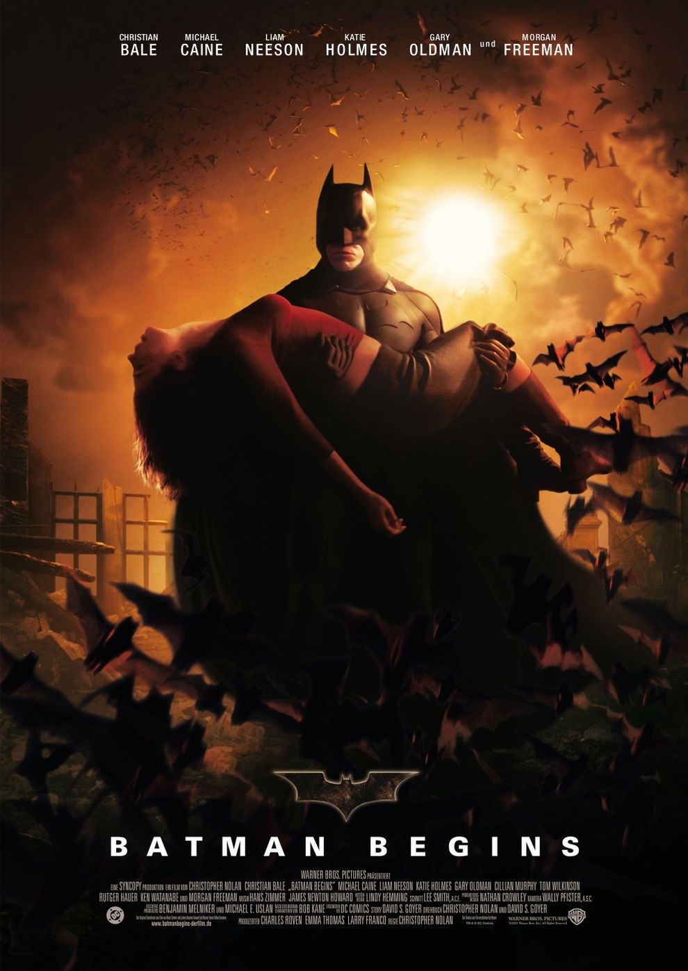 Filmplakat zu Batman Begins