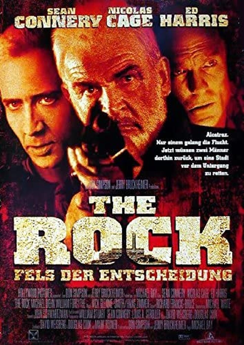 Filmplakat zu The Rock - Fels der Entscheidung