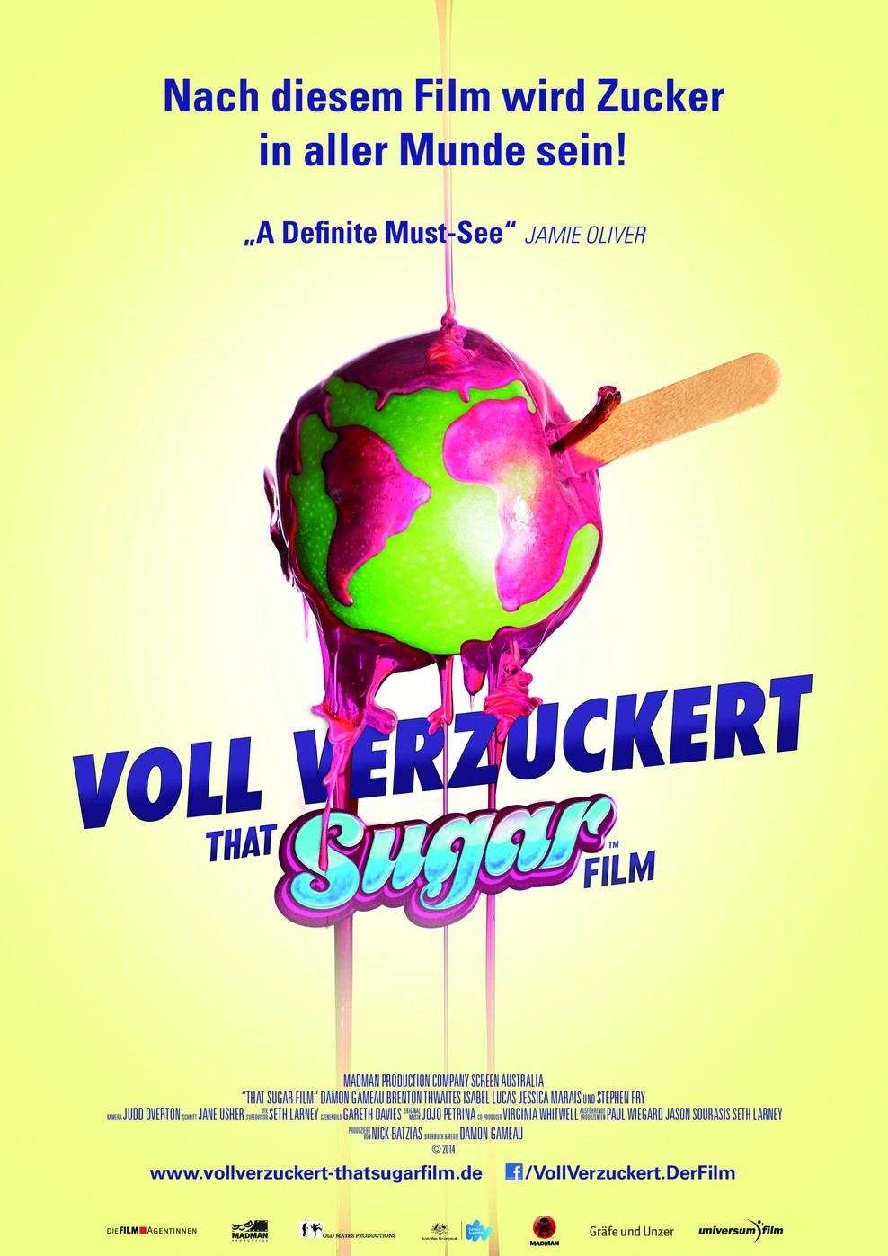 Filmplakat zu Voll verzuckert - That Sugar Film
