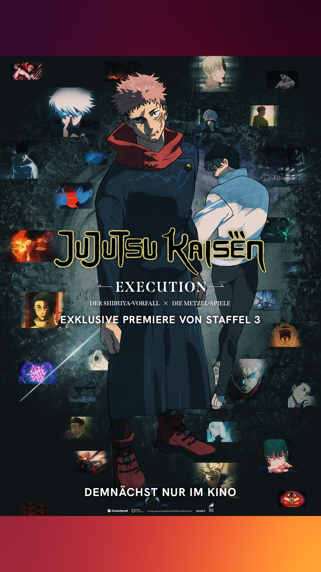 Filmplakat zu JUJUTSU KAISEN: Execution Shibuya Incident x The Culling Game Begins