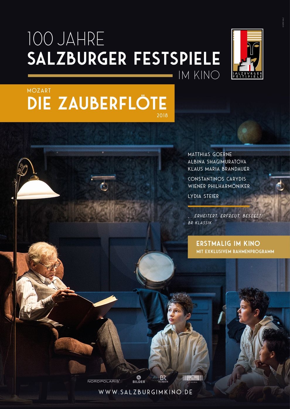 Filmplakat zu Salzburg im Kino 20/21: Mozart - Die Zauberflöte (2018)