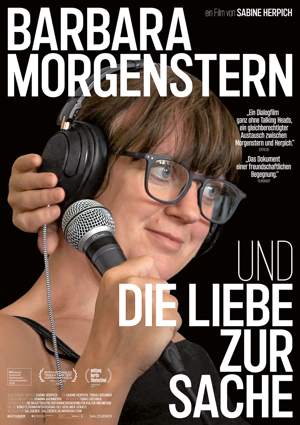 Filmplakat zu Barbara Morgenstern und die Liebe zur Sache