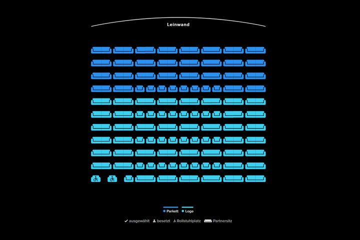 Saal 2 Kristallpalast 