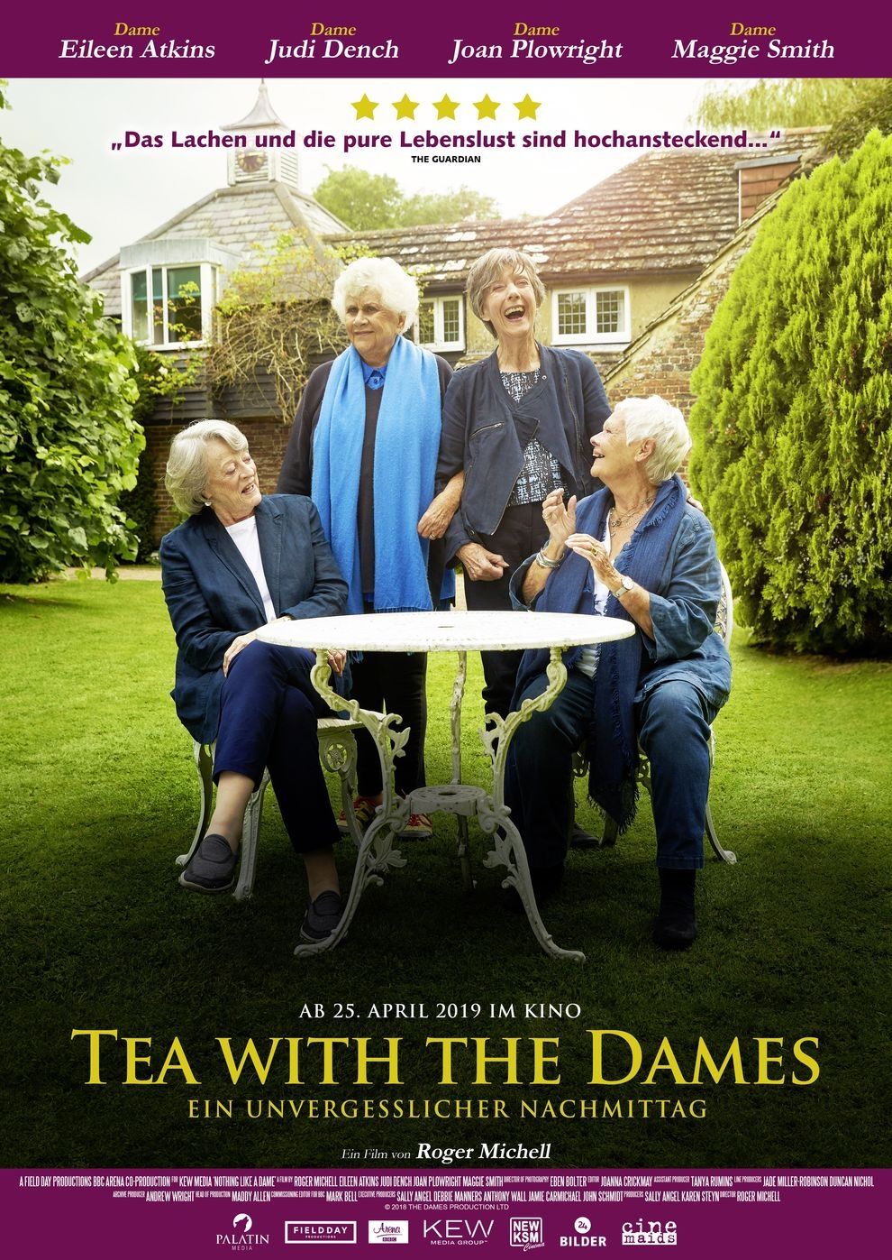 Filmplakat zu Tea with the Dames - Ein unvergesslicher Nachmittag