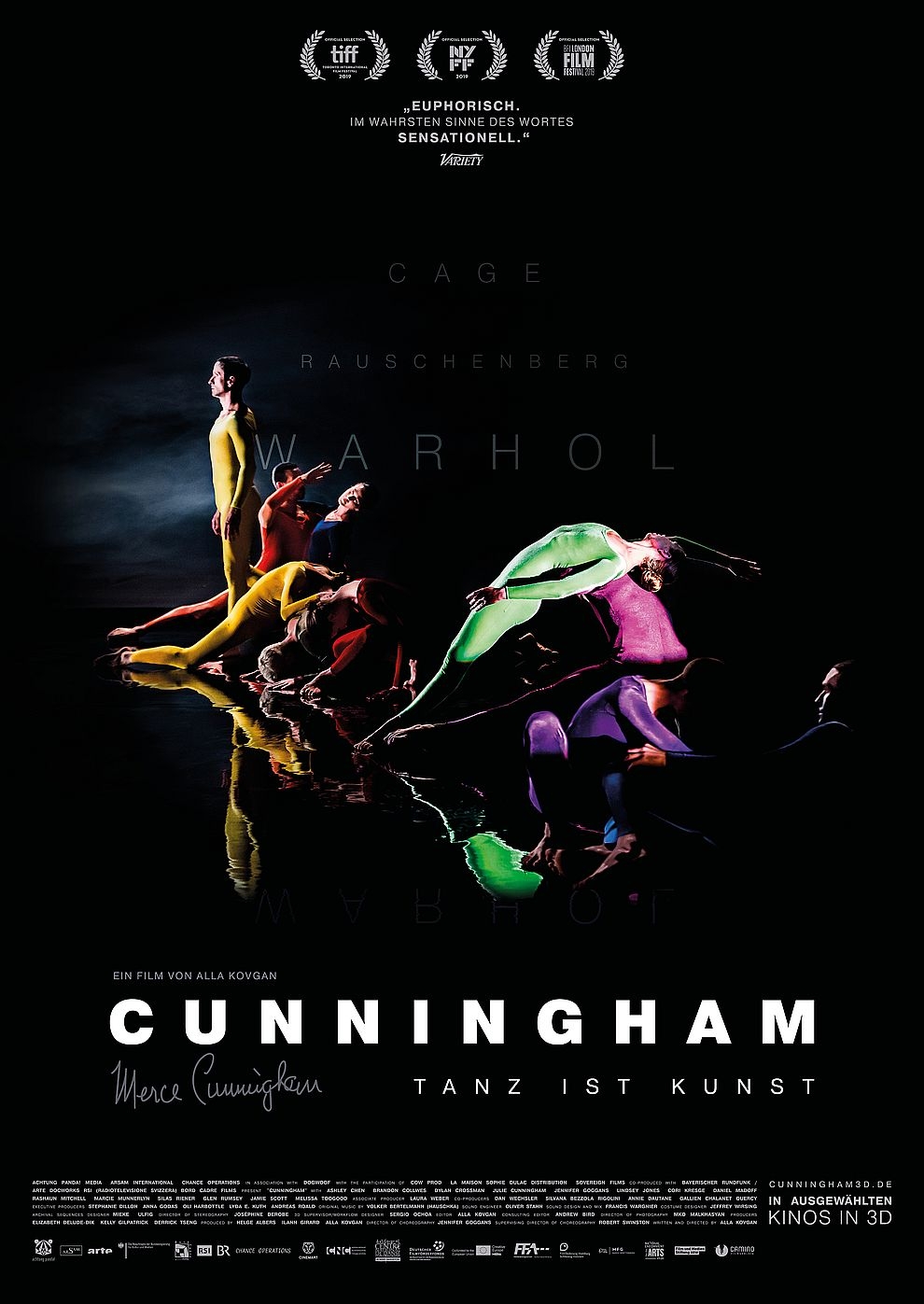 Filmplakat zu Cunningham - Tanz ist Kunst