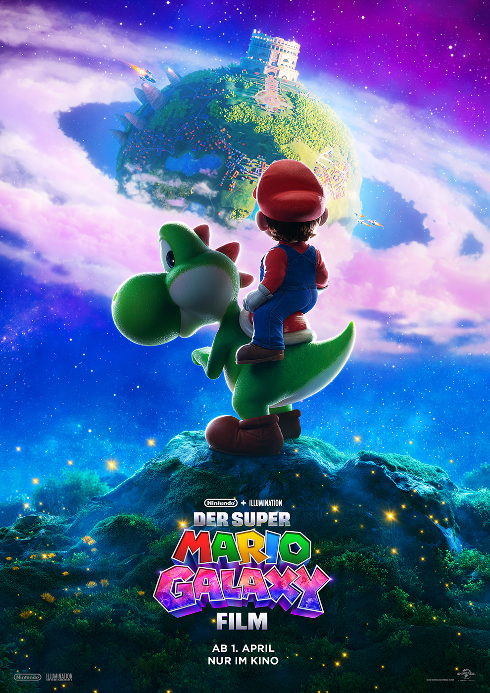Filmplakat zu Der Super Mario Galaxy Film