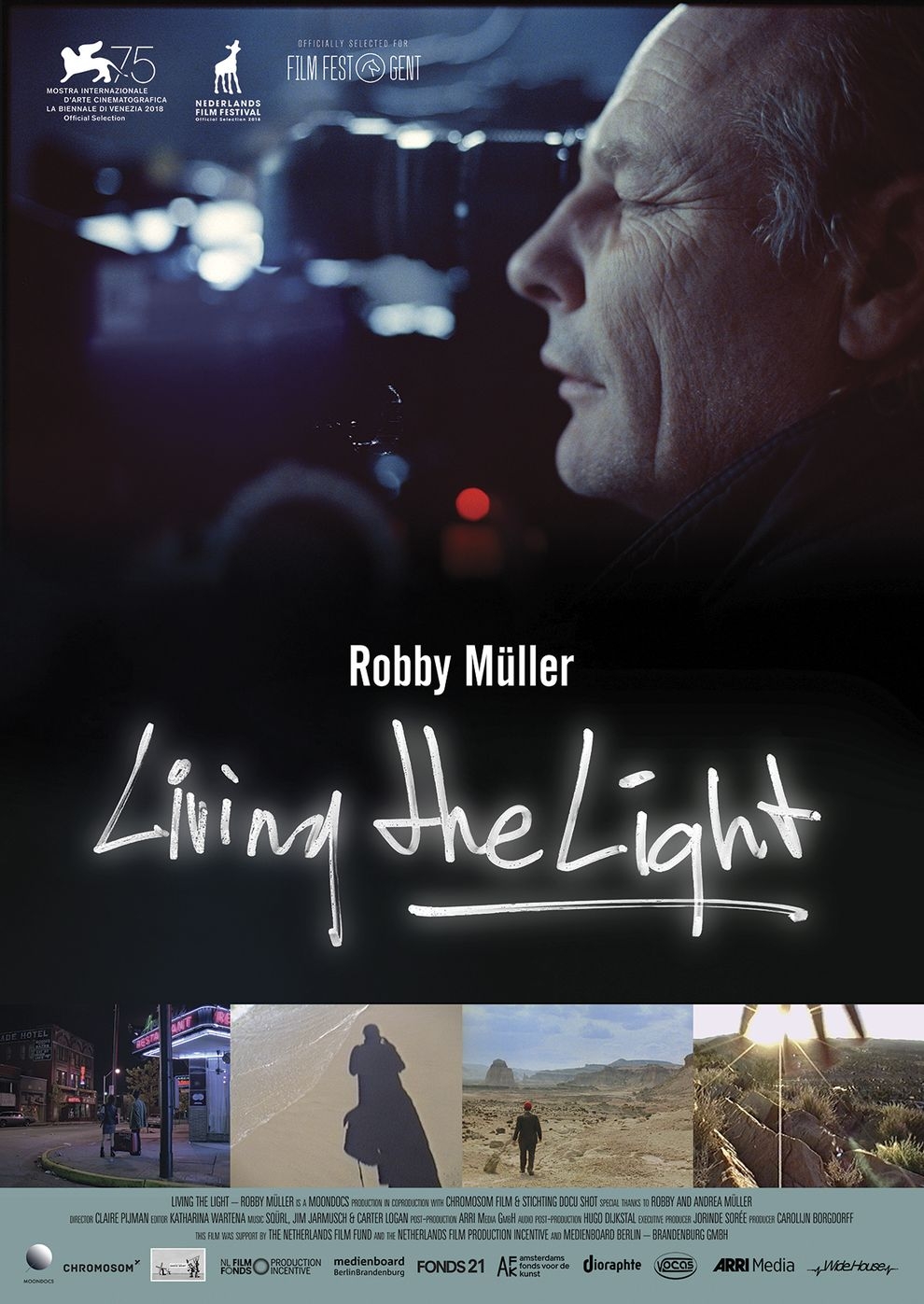 Filmplakat zu Living the Light - Die Bilderwelten des Robby Müller