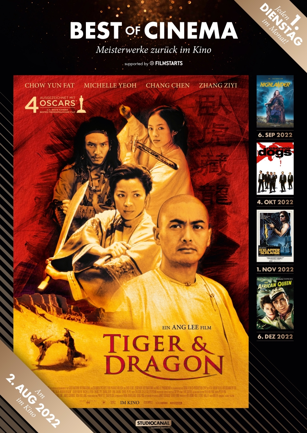 Filmplakat zu Tiger & Dragon