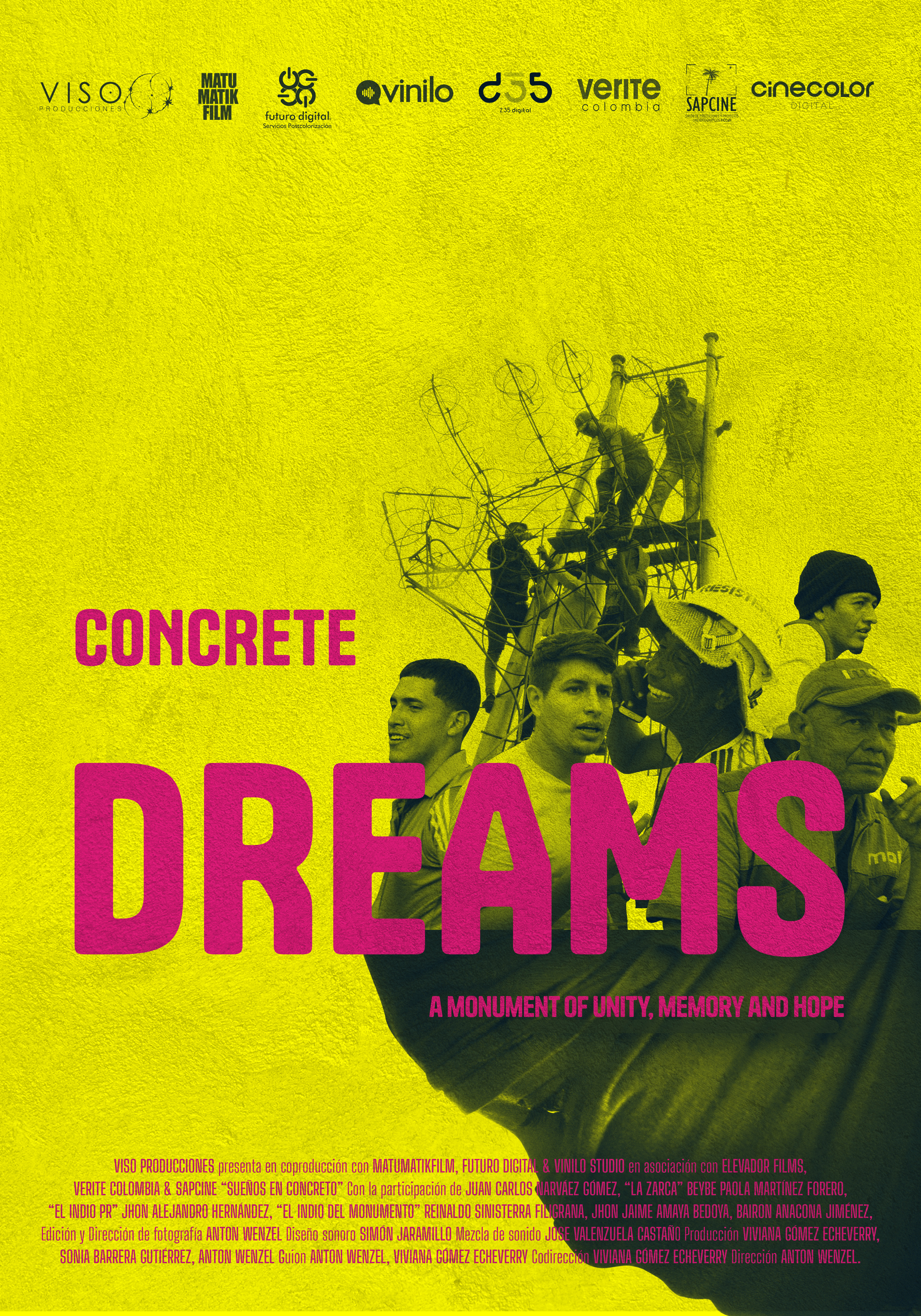 Filmplakat zu Concrete Dreams