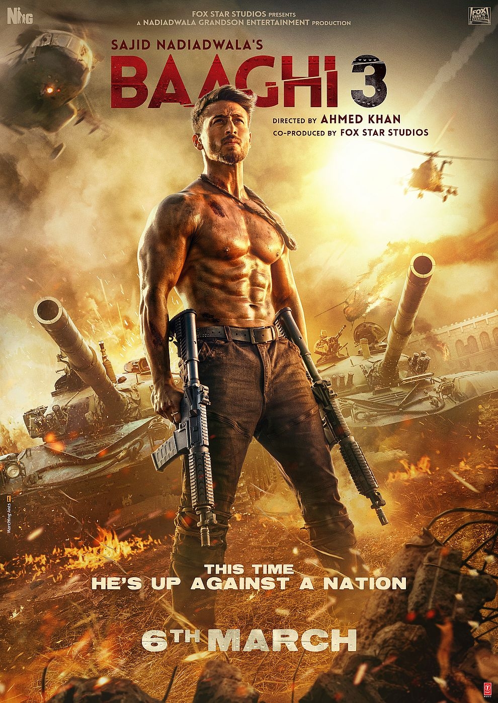 Filmplakat zu Baaghi 3