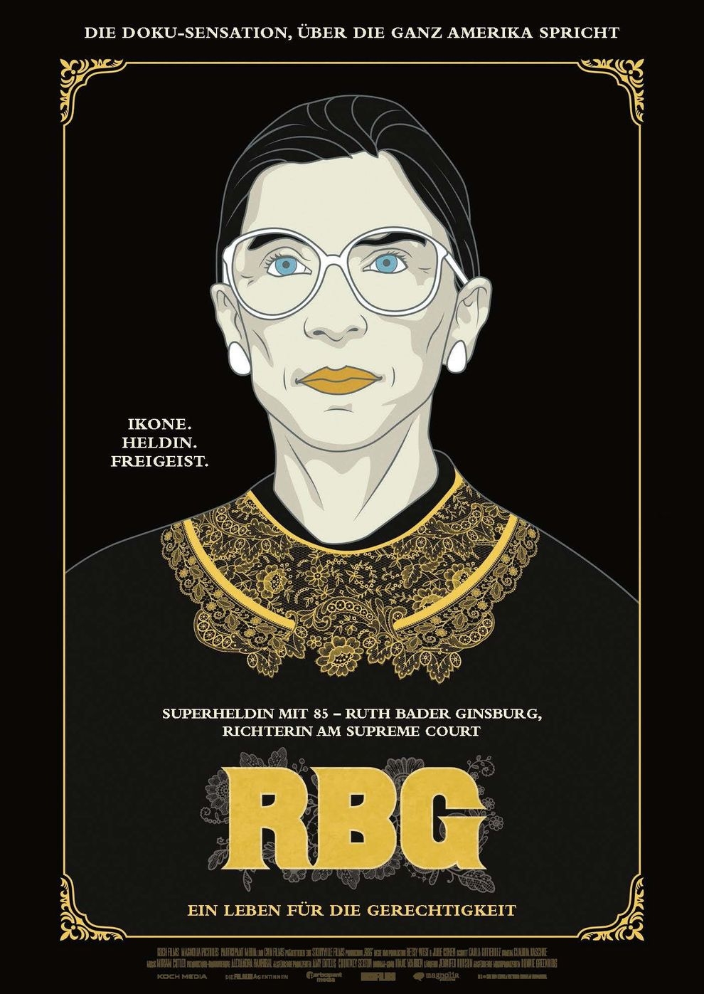 Filmplakat zu RBG - Ein Leben für die Gerechtigkeit